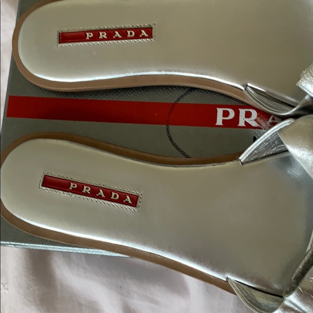 Prada bow slide sandals! - Picture 4 of 7